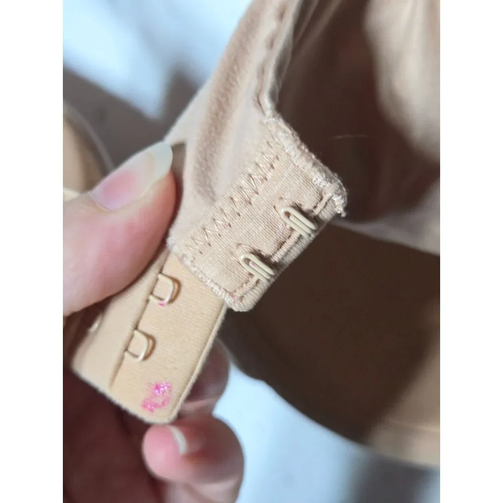 Victorias Secret Body Lined Perfect Coverage Bra‎ Size 36B Nude Tan #2